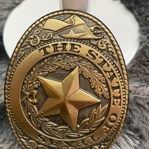 Gold Texas Belt Buckle - Picture 11 of 15